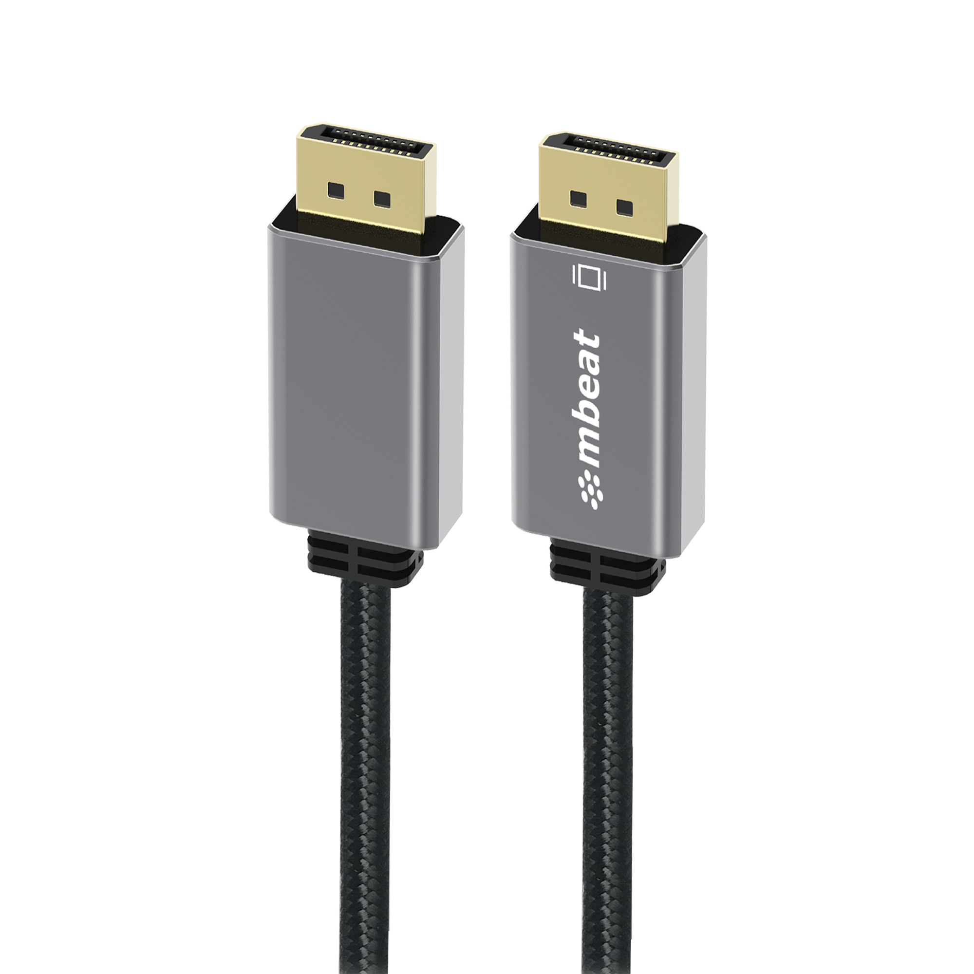 mbeat Tough Link 1.8m Display Port Cable v1.4 - Connects DisplayPort-Equipped Computer