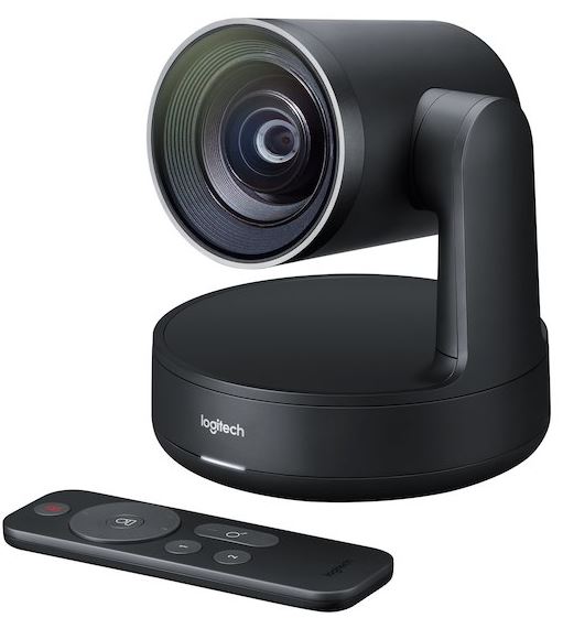 Logitech Rally 4K Premium PTZ Color Camera Video Audio Conferencing Automatic Control Pan/Tilt/Zoom 90° View 15X HD Zoom 13 Megapixel 60fps Autofocus
