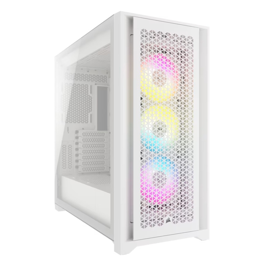 The CORSAIR 5000D RGB AIRFLOW is a mid-tower ATX case with high-airflow design