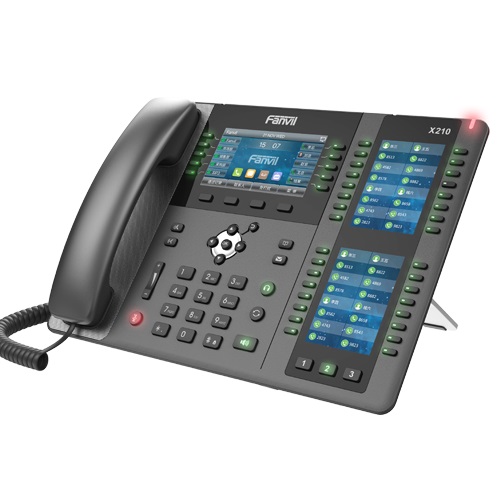 <h1 style="color:#349C74;font-family:arial;margin: -5px 0px">Fanvil X210 Enterprise IP Phone - 4.3" (Video) Colour Screen</h1><div style="text-align:justify;">