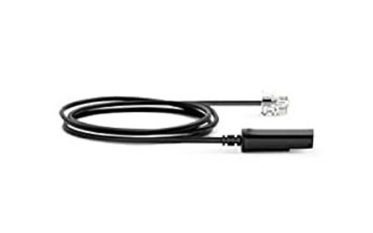 Yealink QD to RJ9 Cord for YHS Series of Corded QD Headsets Compatible with Third-Party Phones