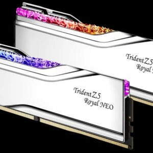 G.SKILL F5-6000J2836G16GX2-TR5NS 32GB (2 x 16GB)/ DDR5 6000 MT/s/ Timings 28-36-36-96/ Voltage 1.4V/EXPO TZ5 ROYAL N S.