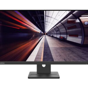 LENOVO ThinkVision E24-30 23.8"/24" 100Hz FHD IPS Monitor 1920x1080 16:9 4ms IPS Height Adjustable Tilt Pivot Swivel HDMI DP VGA Speakers VESA 3yr wty
