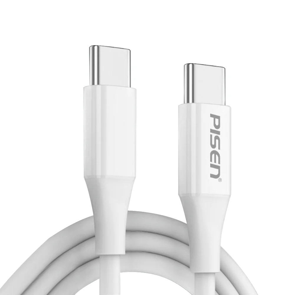 <h3></noscript>Pisen Mr White USB-C to USB-C PD 60W Cable (1M)</h3>