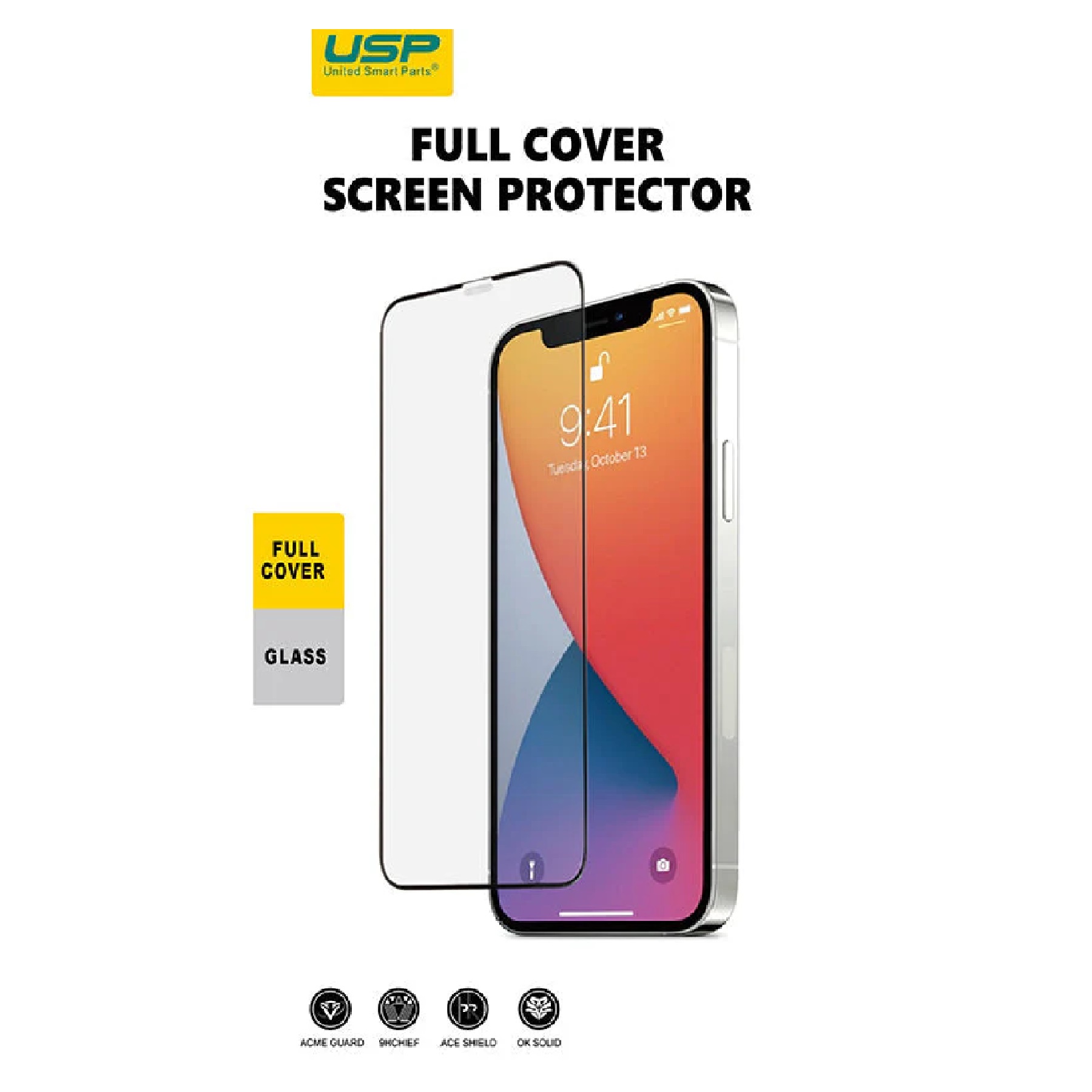 <h3>USP Apple iPhone 16 Pro Max (6.9") Tempered Glass Screen Protector (10 PCS)</h3>