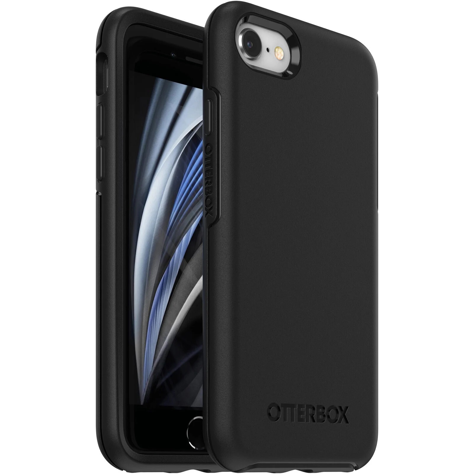 <h3>OtterBox Symmetry Apple iPhone SE (3rd  2nd Gen) and iPhone 8/7 Case Black - (77-56669)</h3>
