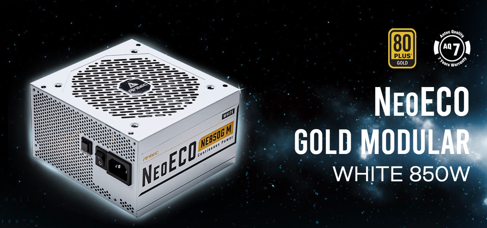 he brand-new NeoECO Gold Modular White series was born ready for the best DIY-PC experience seekers
