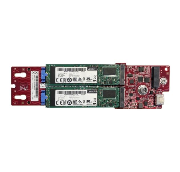 ThinkSystem M.2 SATA/NVMe 2-Bay Enablement Kit