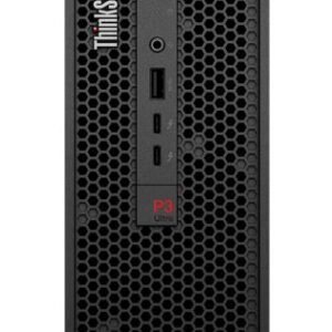 LENOVO ThinkStation P3 Ultra Intel vPro i7-14700 32GB DDR5 1TB SSD WIN 11 PRO RTX T1000 + UHD 770 GPU 3yr Premier 300W PSU AI Workstation Desktop – Lenovo SYLEN-P3-I7321TBR1K Desktop - Commercial Product Image