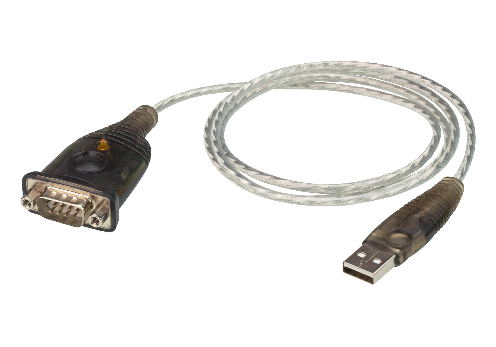 Aten USB to RS232 converter with 1m cable，  921.6 Kbps Transfer Rate