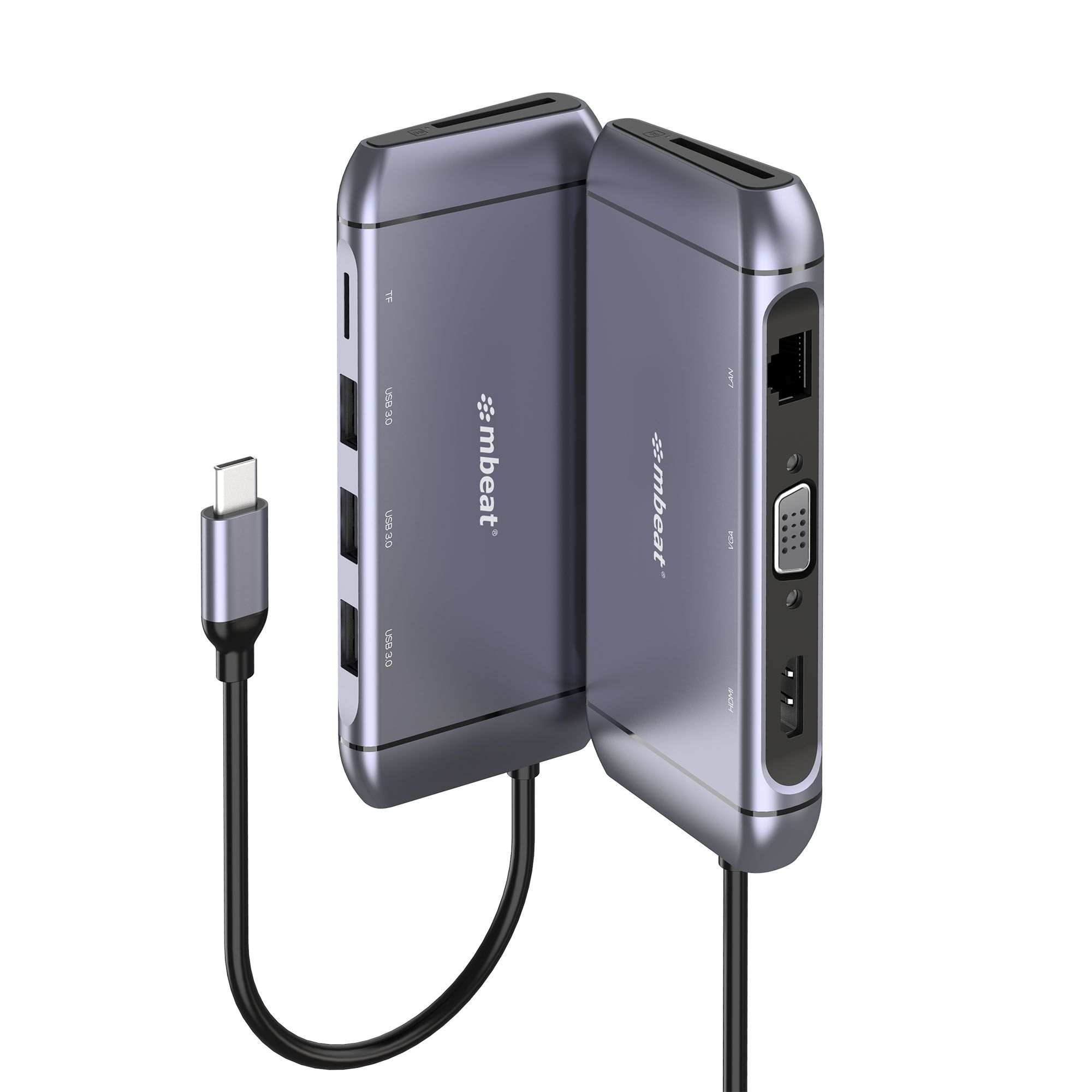 mbeat®  Elite X9 9-in-1 Multifunction USB-C Docking Station 1x HDMI