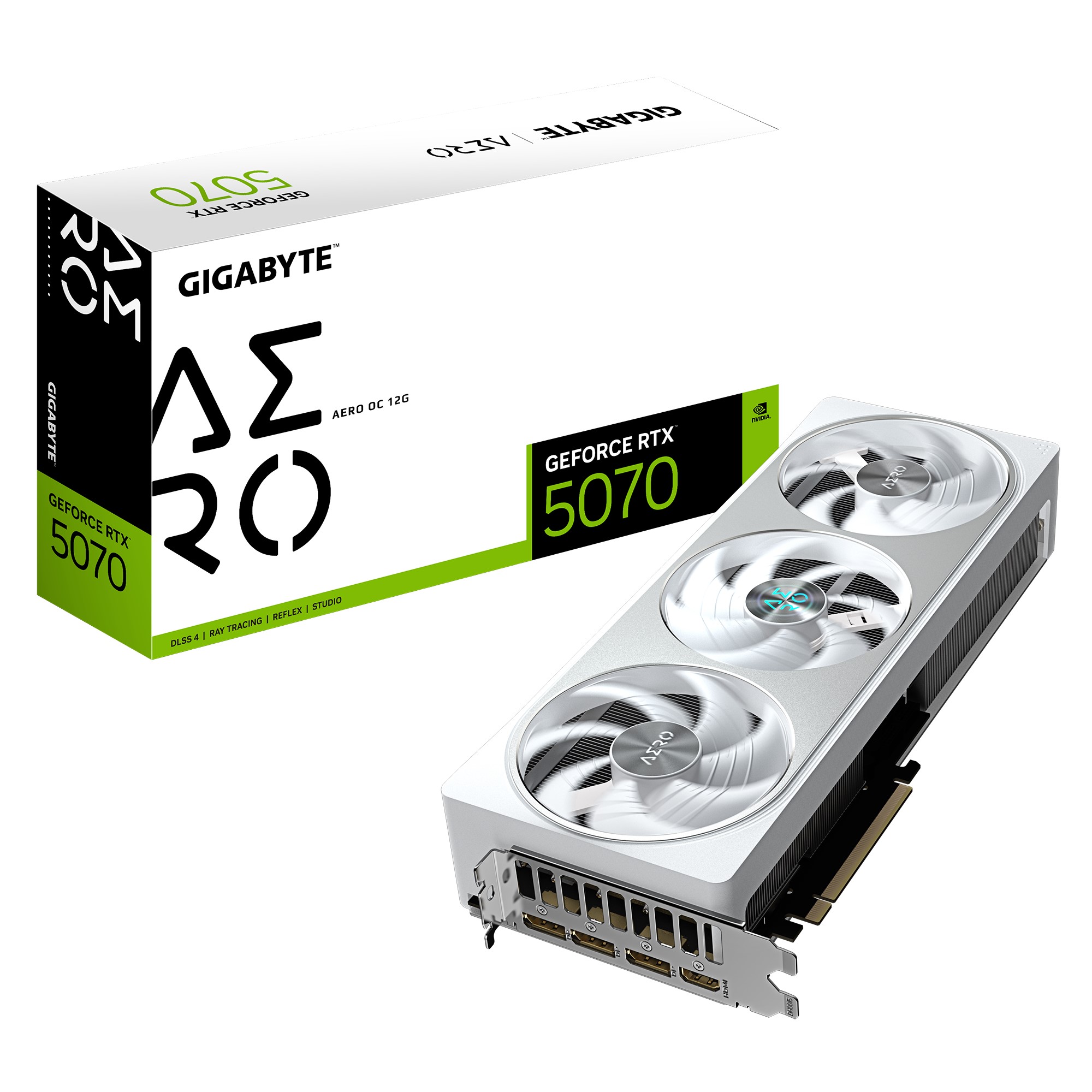 Gigabyte GeForce RTX™ 5070 AERO OC 12G