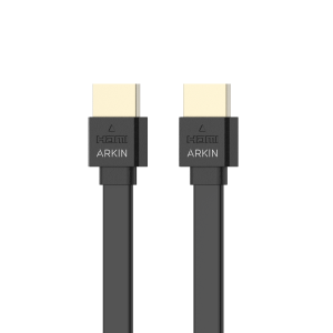 ArkinARKIN 4K 18GBPS HDMI 2.0 FLAT CABLE WITH ETHERNET - 1MHDMI & DVI
