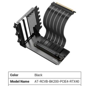 200mm PCIE- Expansion Cable With movable bracket