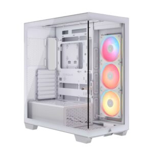 Corsair 3500X LX-R RGB iCUE LINK Mid-Tower PC Case - White