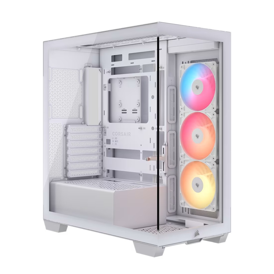 Corsair 3500X RS-R ARGB Mid-Tower PC Case - White
