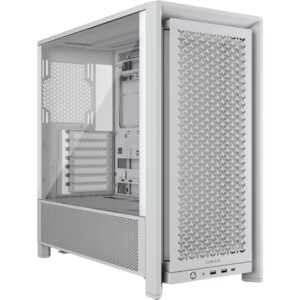 Corsair FRAME 4000D Modular Mid-Tower PC Case - White
