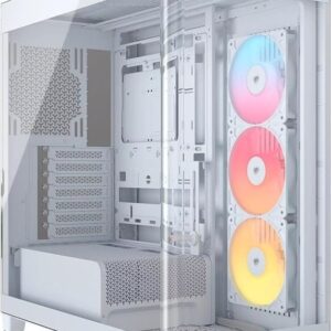 Corsair FRAME 4500X RS-R ARGB Panoramic Glass Mid-Tower PC Case​ White