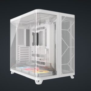 Corsair AIR 5400 RS-R ARGB Mid-Tower ATX Case - White