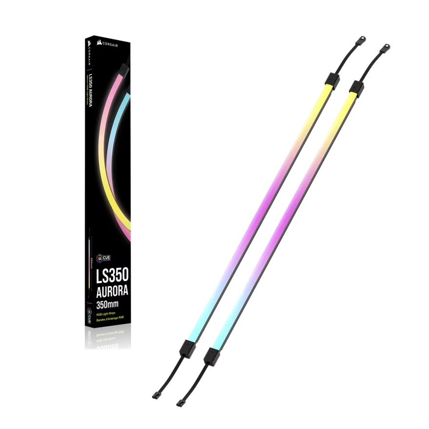 Corsair LS350 Aurora RGB Light Strips - 350mm – 350×10×10mm