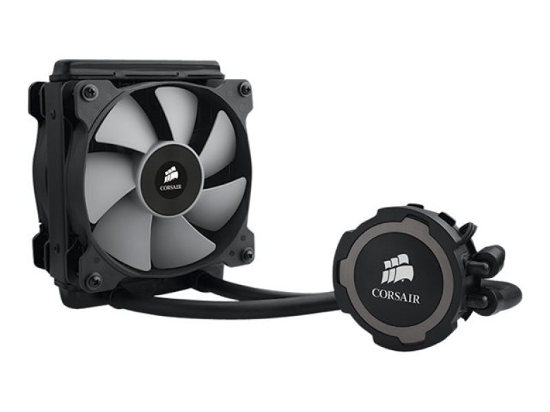 Hydro Series H75 provides effective and efficient liquid CPU cooling in a compact size. The 120mm radiator has a thickness of only 25mm and is paired with standard diameter