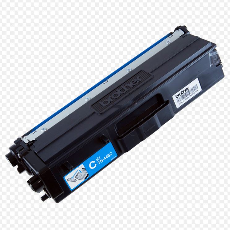 This Brother TN-443 Toner Cartridge has an estimated page yield of 4