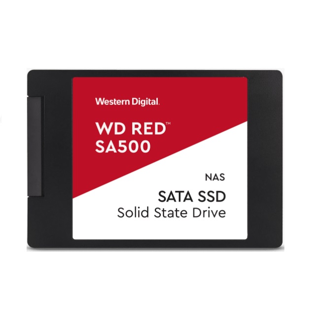 Western Digital WD Red SA500 1TB 2.5" SATA NAS SSD 24/7 560MB/s 530MB/s R/W 95K/85K IOPS 600TBW 2M hrs MTBF 5yrs wty