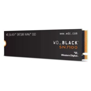 Western Digital WD BLACK SN7100 NVMe  - 500GB SSD - 6800MB/s 5800MB/s R/W  760K/1200K IOPS  M.2 2280 PCIe4.0 5yrs ~WDS500G4X0E-00CJA0