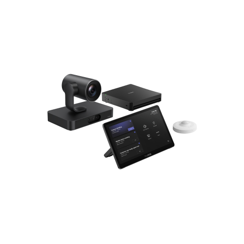 The Yealink MVC S80-C5U is a Microsoft Teams Rooms system designed for large meeting rooms. It includes the MCore 4 mini-PC