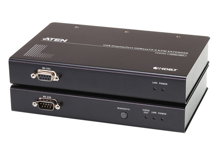 Aten 4K DisplayPort HDBaseT 2.0 KVM Extender with RS232