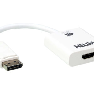 The VC986B is an active DisplayPort to HDMI adapter that allows you to connect your DisplayPort output device to the HDMI input of a True 4K TV or any other display.