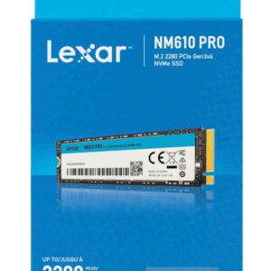 Lexar LNM610P001T-RNNNG 1TB M.2 2280 PCIe Gen3x4 NVMe SSD