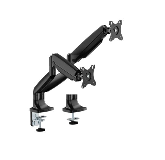 Brateck LDT82-C024 DUAL SCREEN HEAVY-DUTY GAS SPRING MONITOR ARM For most 17"~35" Monitors