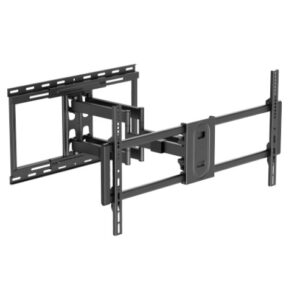 Brateck LPA80-486A HEAVY-DUTY FULL-MOTION TV WALL MOUNT WITH LATERAL SHIFT WALL PLATE For Double Stud (600mm)  Solid Wall