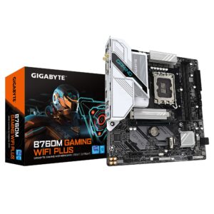 Gigabyte B760M GAMING WIFI PLUS  Intel LGA 1700 m-ATX Motherboard