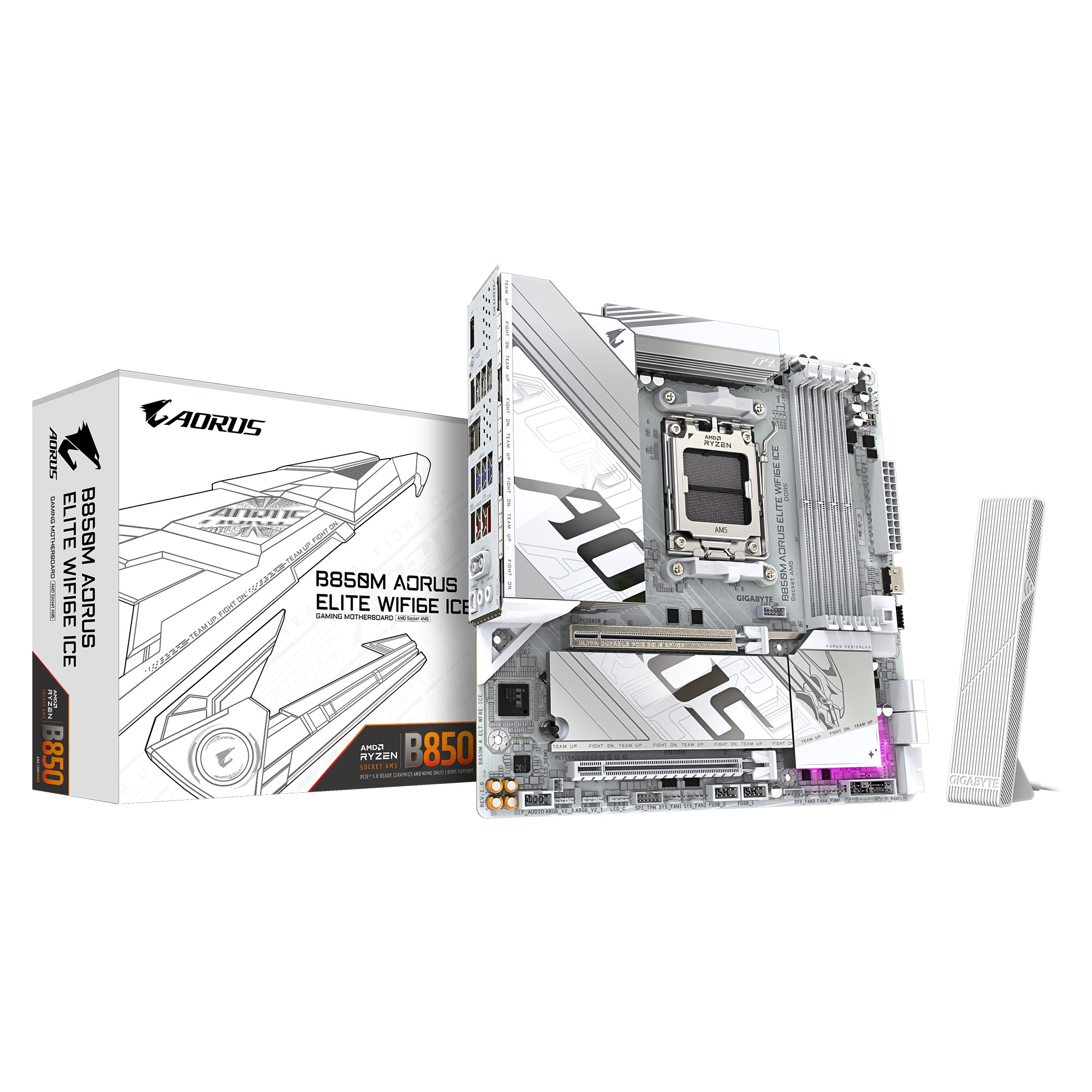 Gigabyte B850M A ELT WF6E ICE