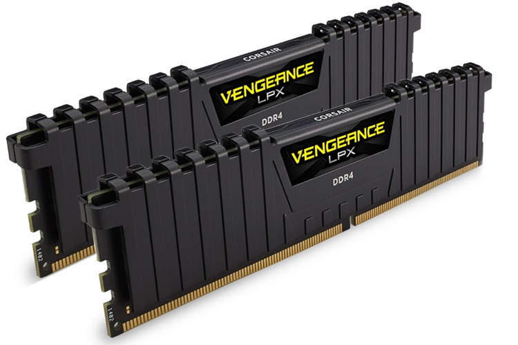 Corsair 16GB (2x8GB) DDR4 2133MHz Vengeance LPX Black