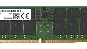 Micron/Crucial 96GB (1x96GB) DDR5 RDIMM 6400MHz CL52 2Rx4 ECC Registered Server Data Center Memory 3yr wty