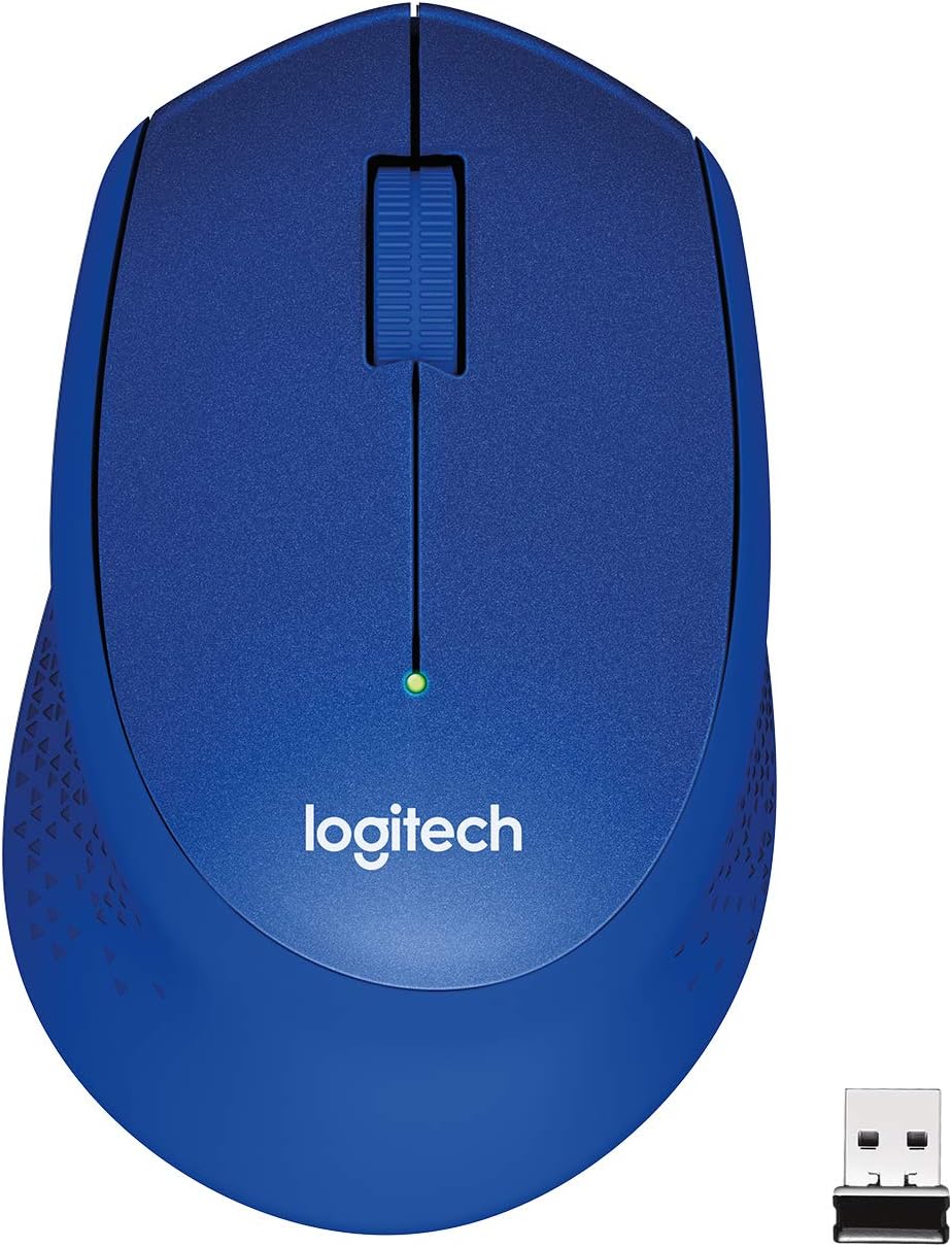 Logitech M331 SILENT PLUS Wireless Mouse BLUE