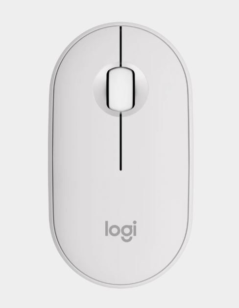 Logitech Pebble M350S Wireless Optical Mouse White