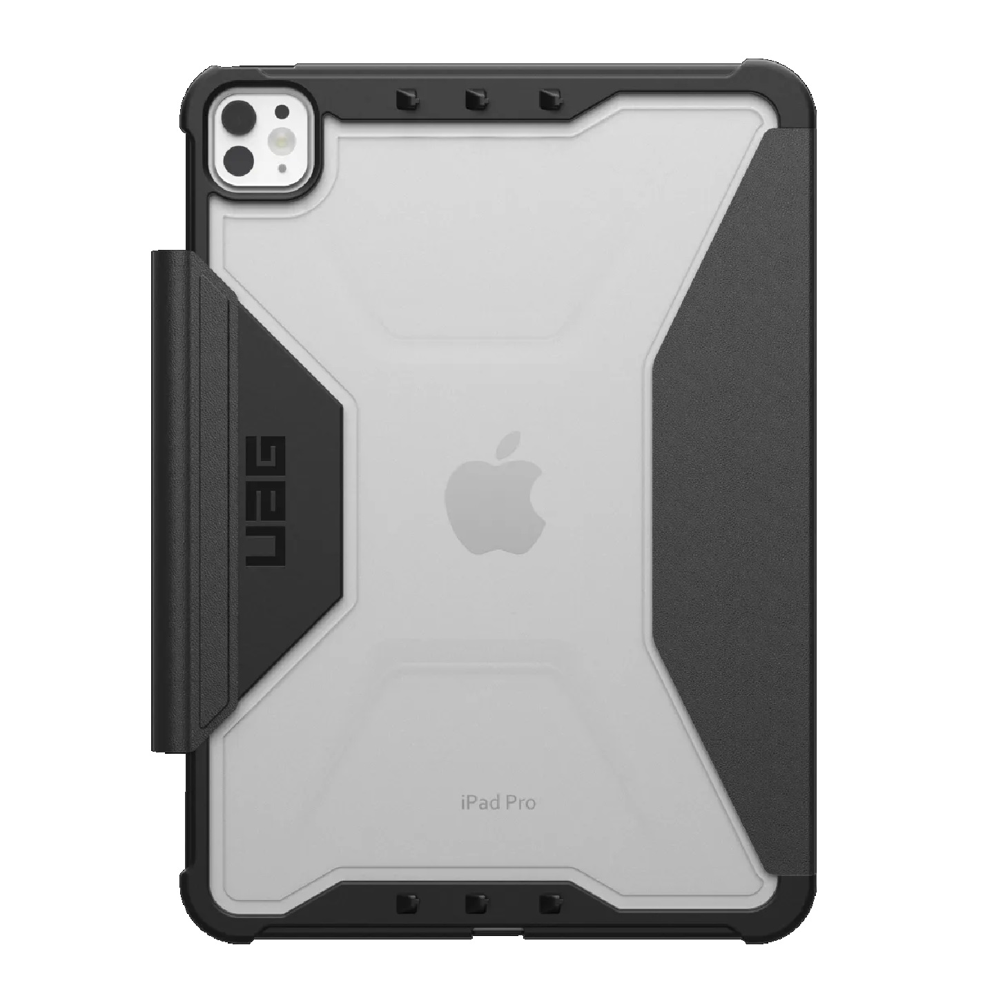 UAG Plyo Apple iPad Pro (11") (M5/M4) (6th/5th Gen) Folio Rugged Case - Black/Ice (124477114043)