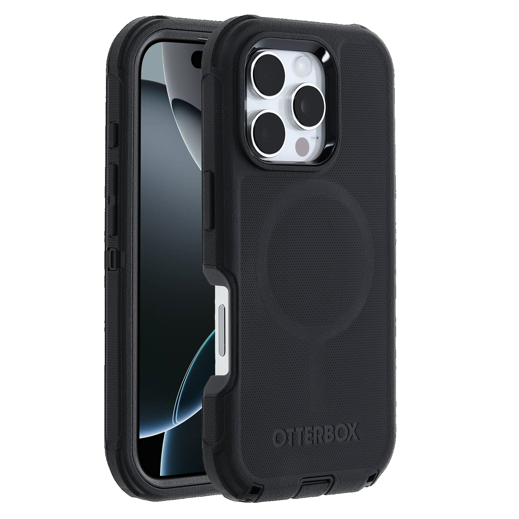 OtterBox Defender MagSafe Apple iPhone 16 Pro (6.3") Case Black - (77-95975)