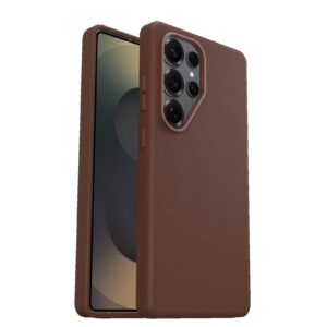<h3>OtterBox Symmetry Cactus Leather Samsung Galaxy S25 Ultra 5G (6.9") Case Rich Adove Brown - (77-97509)<h3>