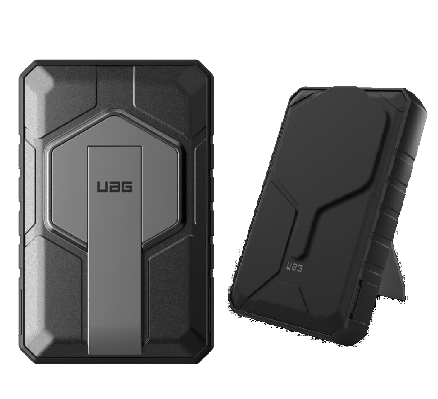 UAG Rugged Wireless Power Bank 10k mAh + Stand - Black/Grey (9B4411114030)