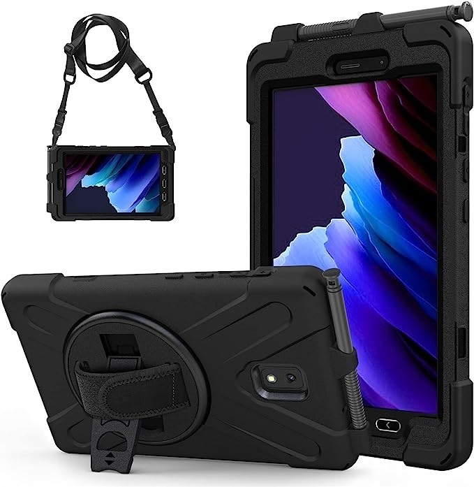 USP Rugged Samsung Galaxy Tab Active5 / Tab Active3 (8") Case Black