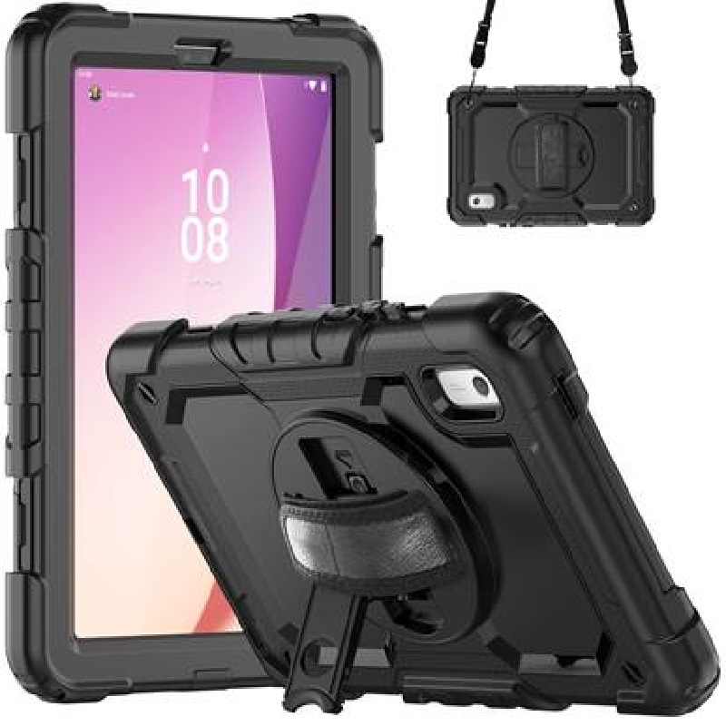 USP Rugged Lenovo Tab M9 (9") Case + Screen Protector Black