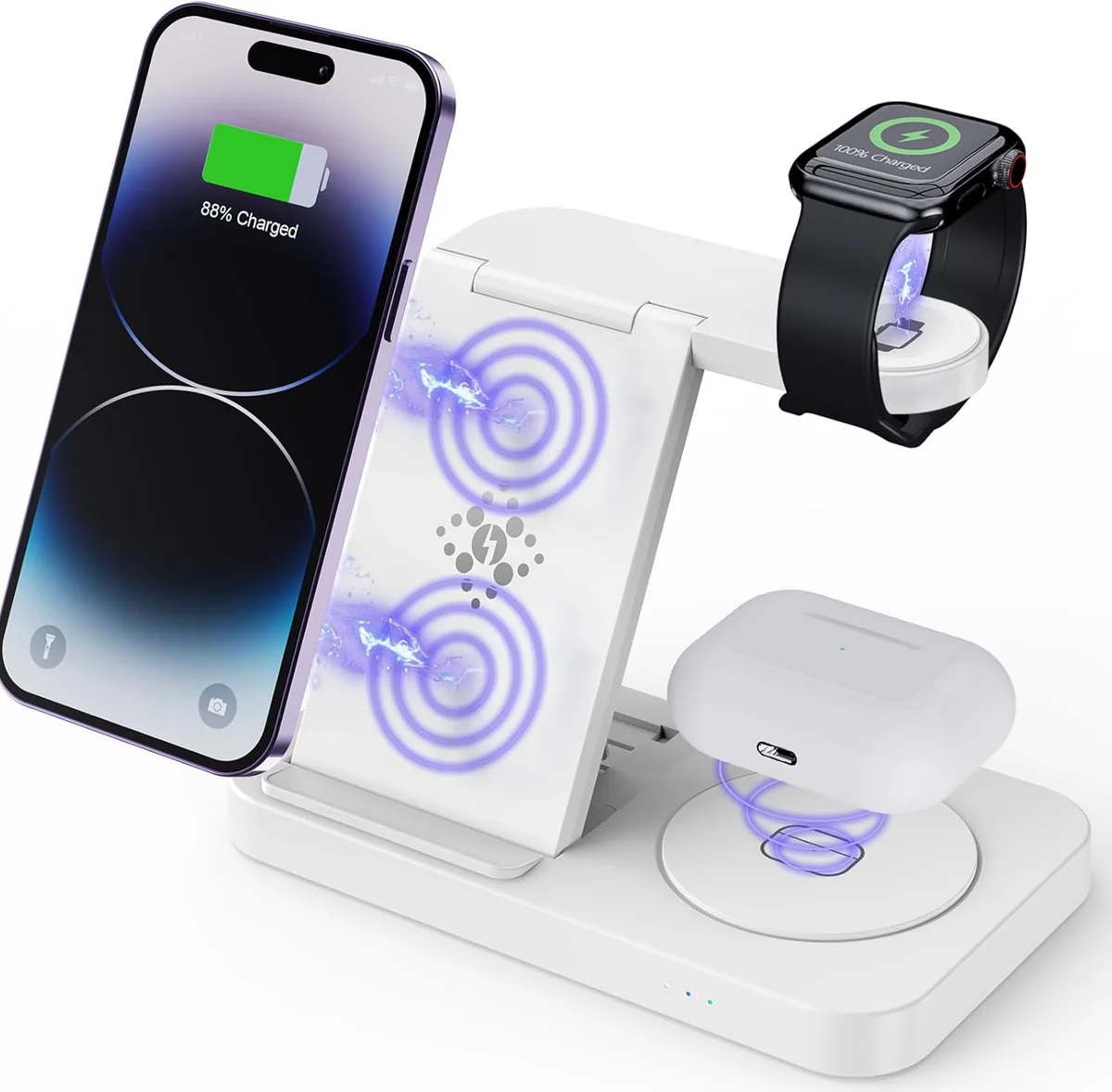 USP 3-in-1 Wireless Charging Stand