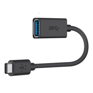 <h3>Belkin 3.0 USB-C to USB-A Adapter - Black (F2CU036btBLK)</h3>
