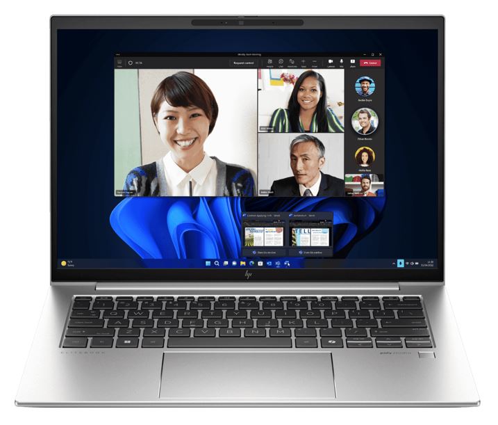 HP EliteBook 840 G11 14" WUXGA TOUCH IR Intel vPro U5-125U 16GB DDR5 512GB SSD Windows 11 PRO Intel Graphics AI NPU Thunderbolt Fingerprint Backlit 3yr OS 1.4kg