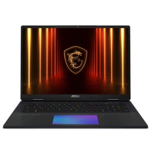 MSI Titan Series Gaming Notebook 18" UHD Intel® Core Ultra 9 285HX DDR5 32GB*2 2TGen5*1 + 2TGen4*2 Windows11 Pro Nvidia RTX 5080 GDDR7 16GB
